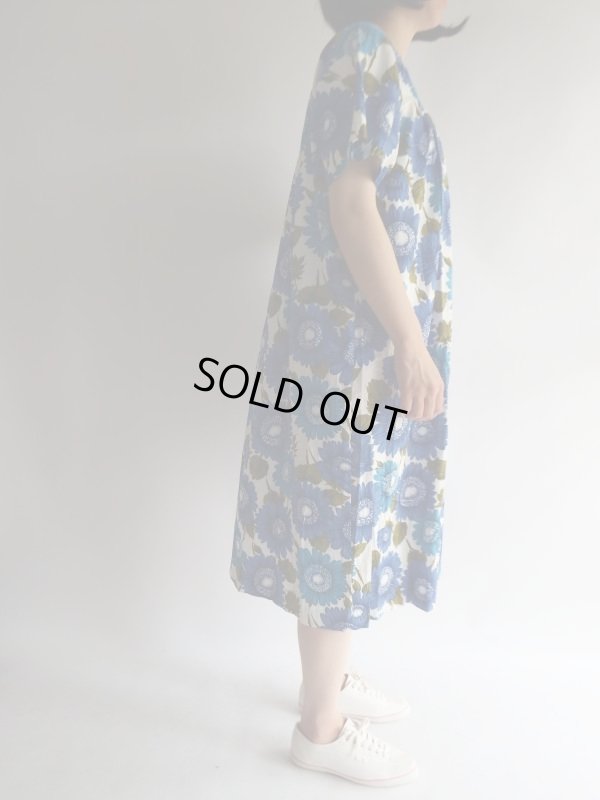 画像3: ★未使用*夏色お花のコットンワンピ