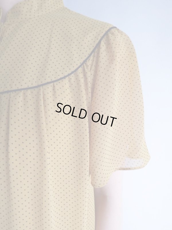 画像5: ★クラシカルなドット柄ワンピ