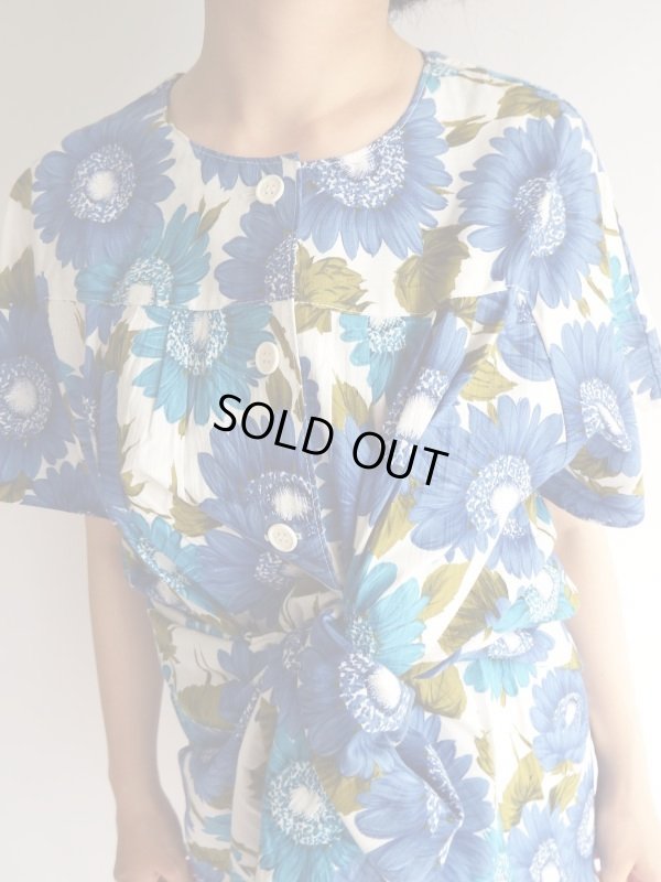 画像8: ★未使用*夏色お花のコットンワンピ