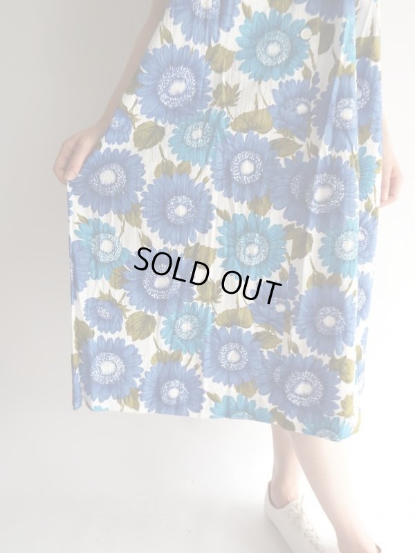 画像7: ★未使用*夏色お花のコットンワンピ