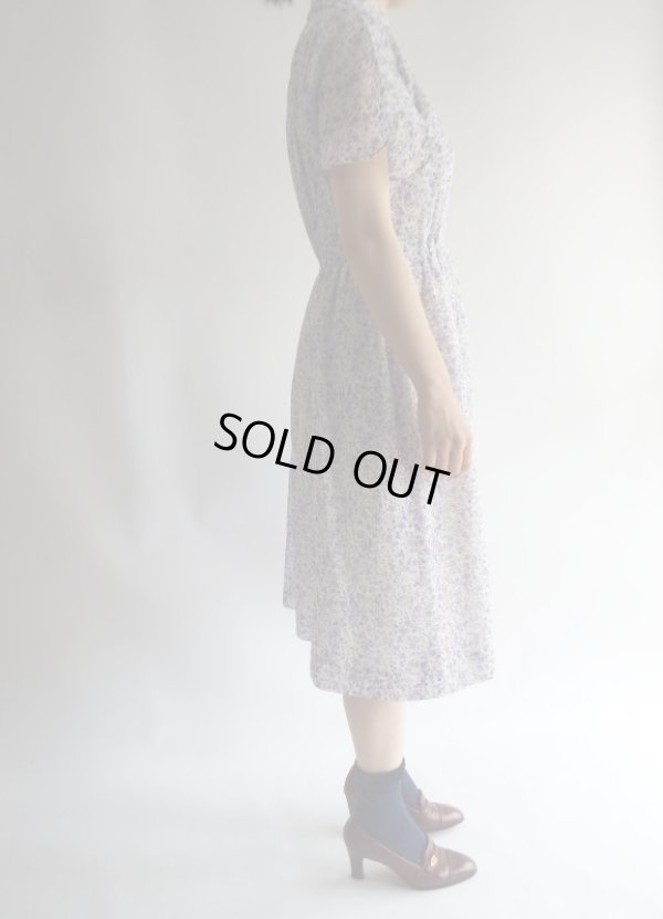 画像5: ★紫の小花柄可憐なワンピ