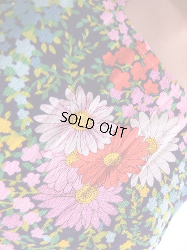 画像6: ★カラフルお花のコットンワンピ
