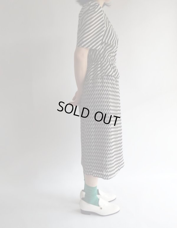 画像3: ★高島屋*ナナメストライプがカッコいいワンピ