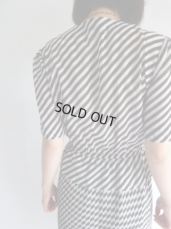 画像5: ★高島屋*ナナメストライプがカッコいいワンピ