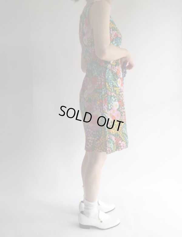 画像3: ★カラフルお花のコットンワンピ