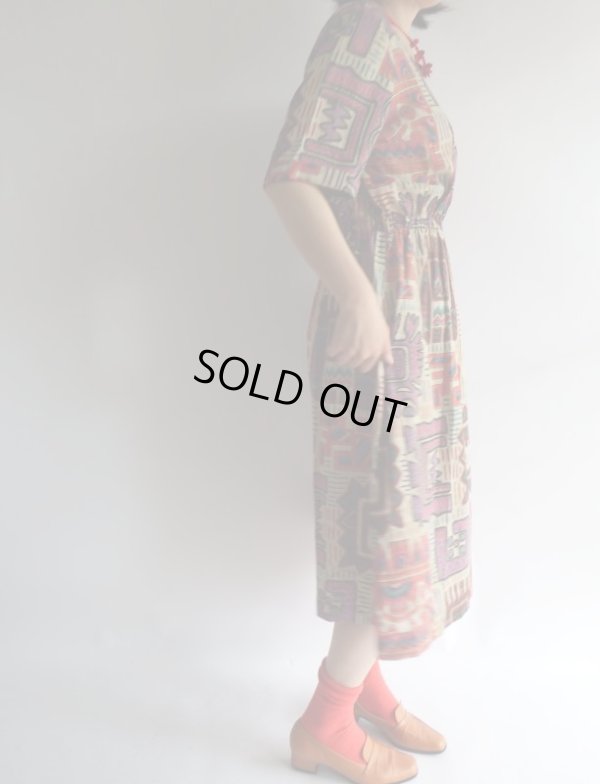 画像4: ★おもしろ柄のレトロワンピ