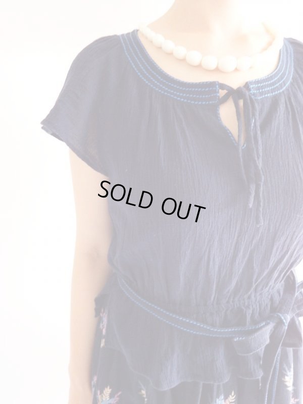 画像4: ★セットアップ風ボタニカル柄ワンピ