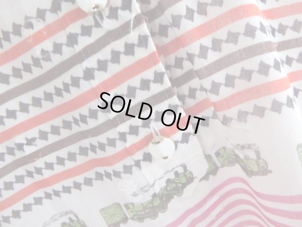 画像7: ★お仕立て品*平隊さんと汽車柄ワンピ