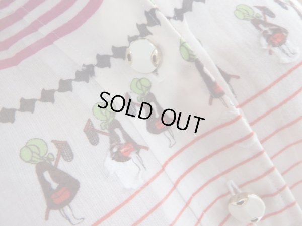 画像6: ★お仕立て品*平隊さんと汽車柄ワンピ