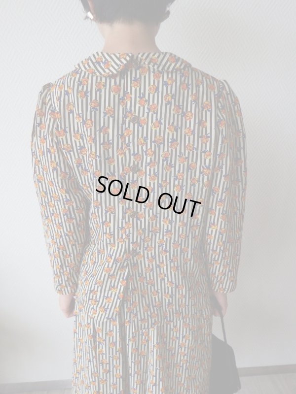 画像4: ★お仕立て品*YVES SAINT LAURENT生地のセットアップ