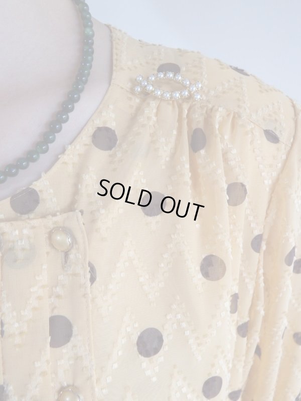 画像9: ★水玉柄の大人可愛いワンピ