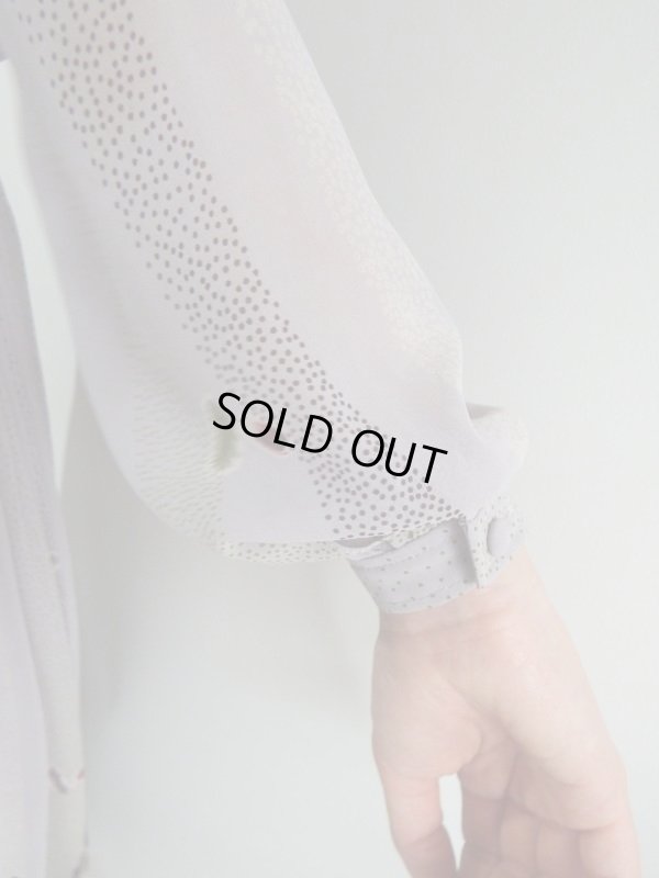 画像8: ★ボタニカル柄の透け感素材ワンピ