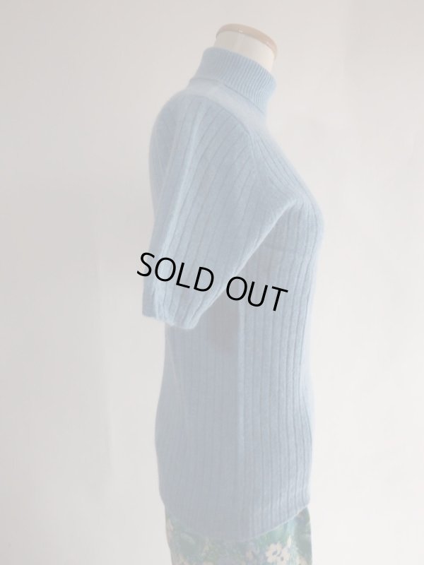 画像4: 未使用★半そで春セーターブルー