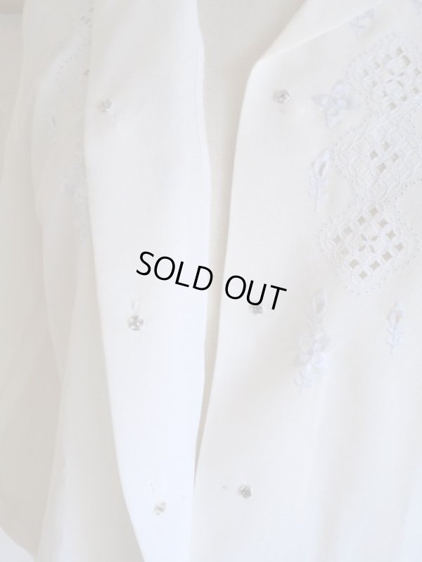 画像5: 白の刺繍ブラウス