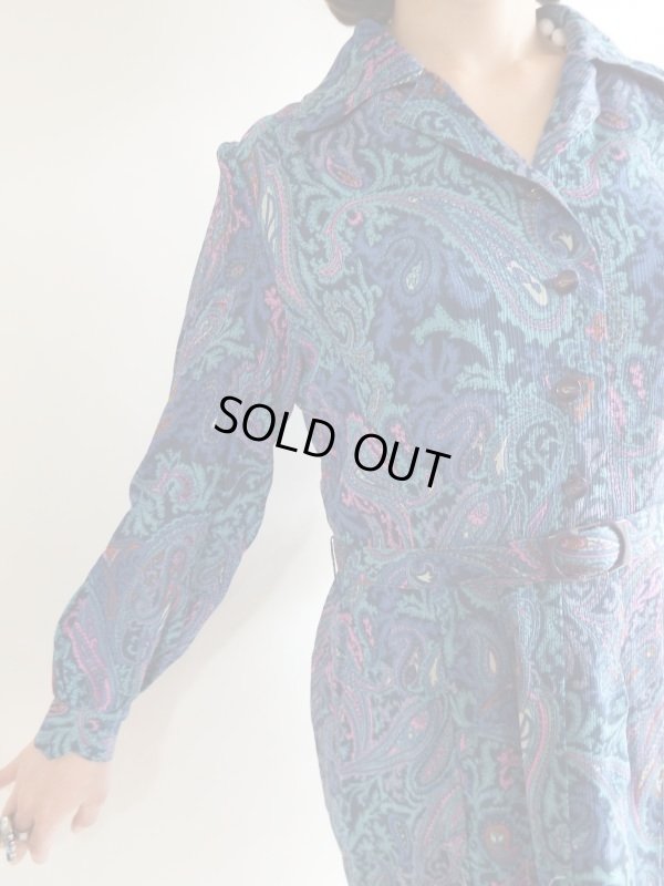 画像6: 未使用*鮮やかカラーのペイズリー