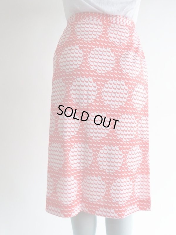 画像5: お仕立て品*レトロなサークル柄スカート