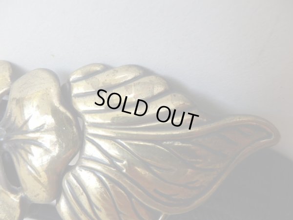 画像4: 大人可愛いお花と葉っぱのゴムベルト