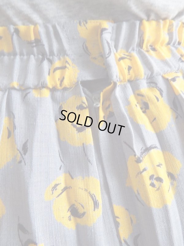 画像6: お花のタックフレアースカート【送料無料】