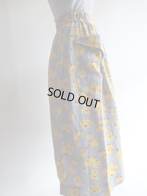 画像4: お花のタックフレアースカート【送料無料】