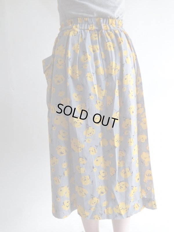 画像5: お花のタックフレアースカート【送料無料】