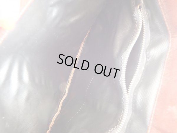 画像7: 合皮素材のレトロデザインバッグ