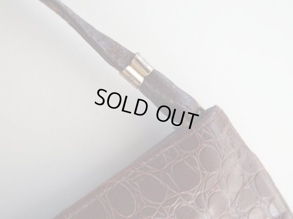 画像4: 合皮素材のレトロデザインバッグ