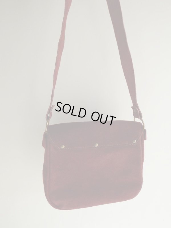 画像3: スエード素材のレトロショルダーバッグ