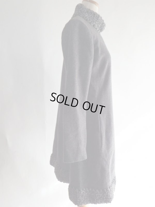 画像4: プードルみたいなモコモコのレトロコート【送料無料】