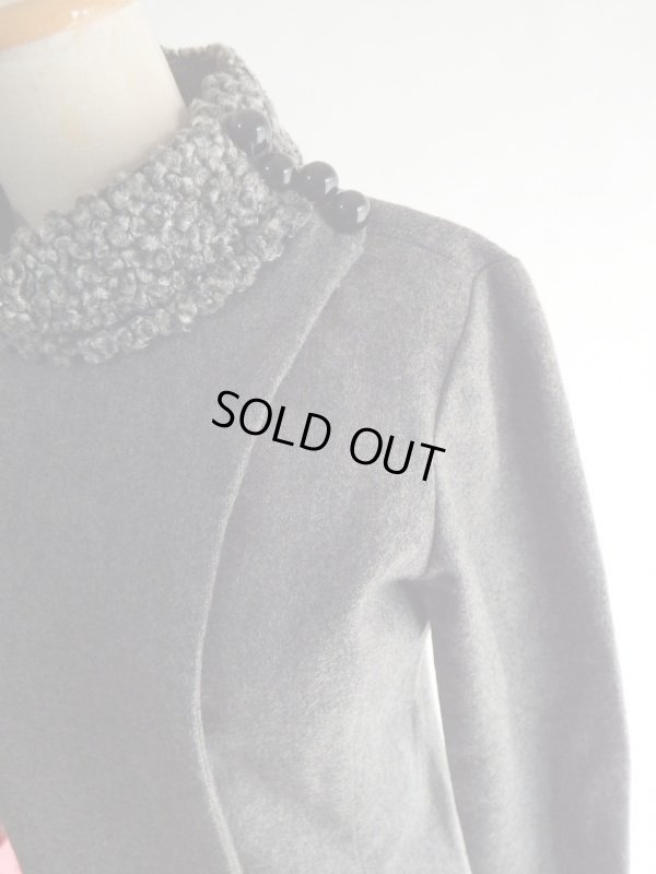 画像3: プードルみたいなモコモコのレトロコート【送料無料】