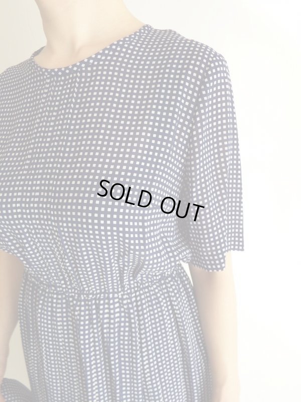 画像15: 未使用*ネイビー色ギンガムチェック柄のセットアップ【送料無料】