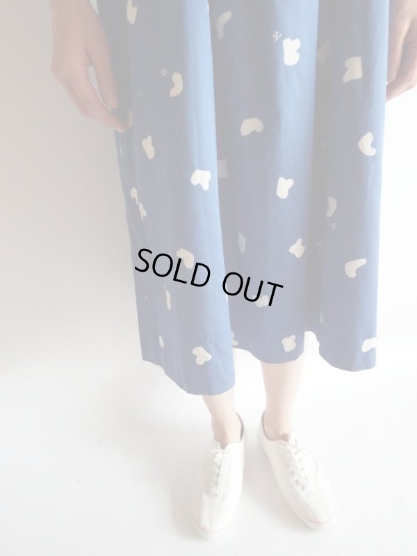 画像8: クレージュ*ラウンドネックのブルー色ワンピ【送料無料】