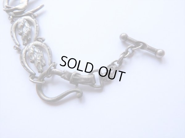 画像5: 馬モチーフのシルバー ブレスレット