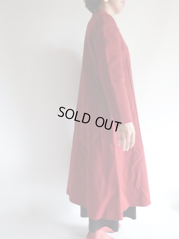 画像5: イタリア製*ダークレッド色コート【送料無料】