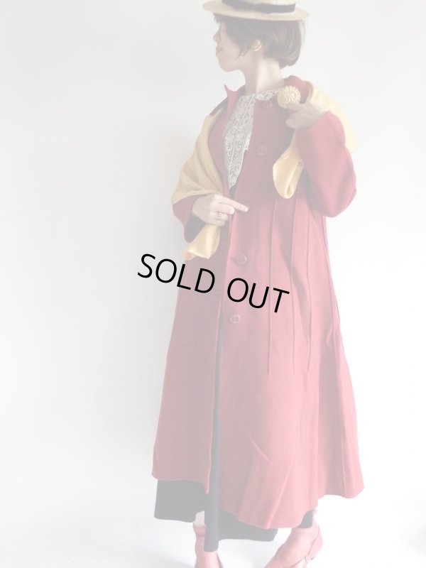 画像3: イタリア製*ダークレッド色コート【送料無料】