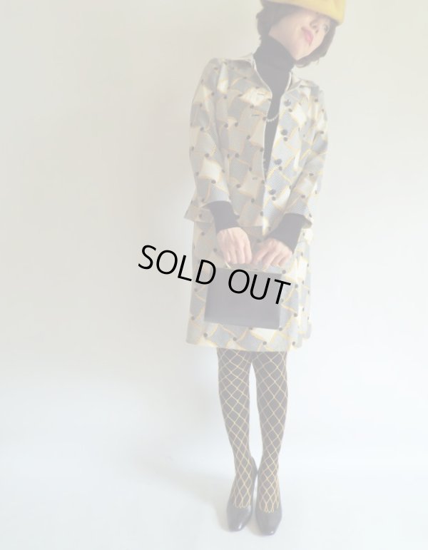 画像3: お仕立て品*レトロな手裏剣柄セットアップ【送料無料】