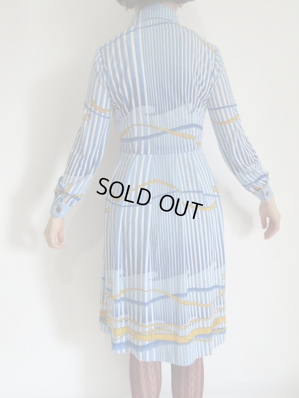 画像5: 黄色いベルト柄のワンピース