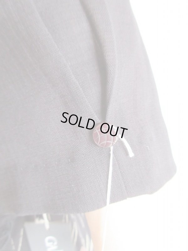 画像11: Dead stock*高級感のあるスモ―キーカラーワンピース