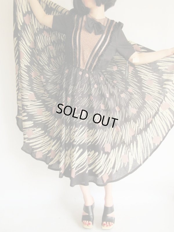 画像4: Dead stock*高級感のあるスモ―キーカラーワンピース