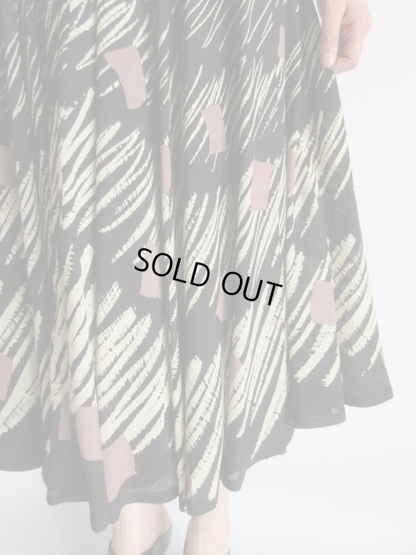 画像10: Dead stock*高級感のあるスモ―キーカラーワンピース