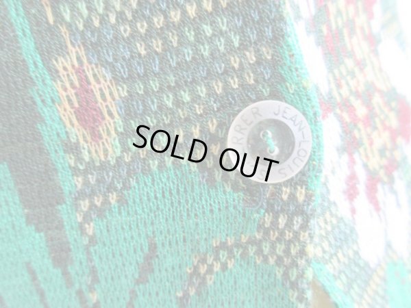 画像8: イタリア製*大きな草花柄のニットカーデ