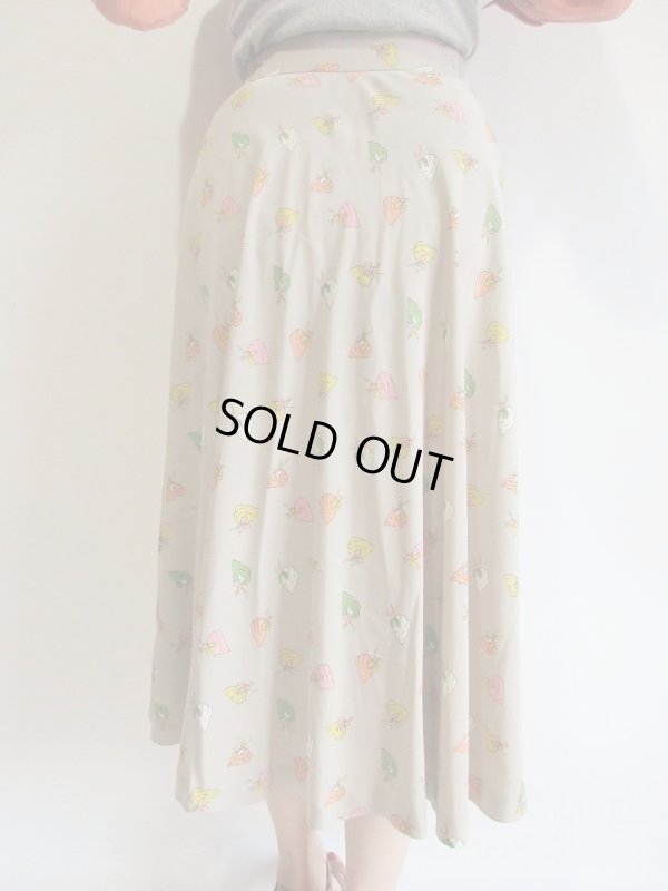 画像7: ●踊る乙女柄のロングスカート【送料無料】