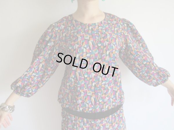 画像3: ●キャンディポップ柄のツーピースワンピ【送料無料】