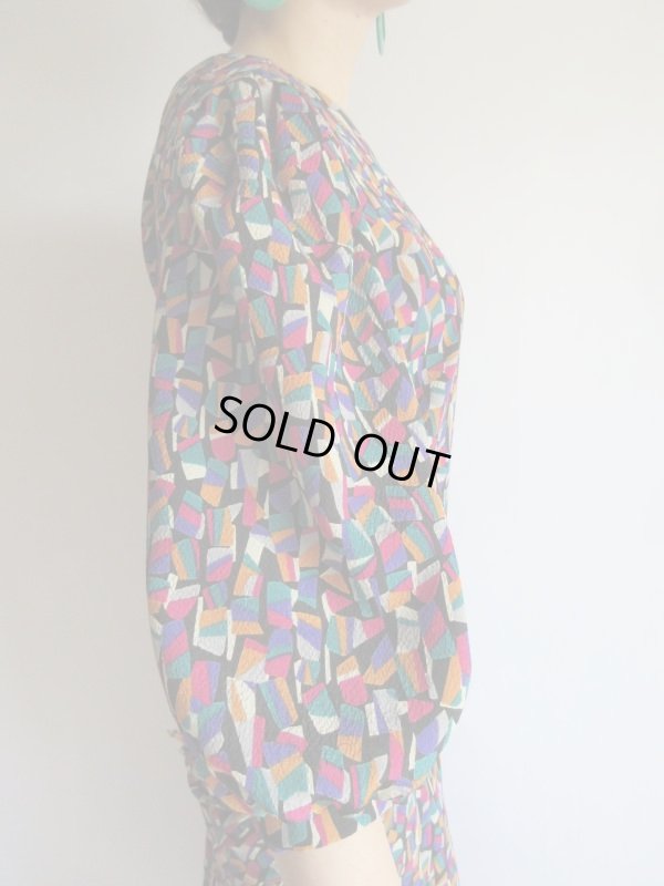 画像4: ●キャンディポップ柄のツーピースワンピ【送料無料】