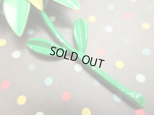 画像6: USA*vintageエナメルブローチＣ