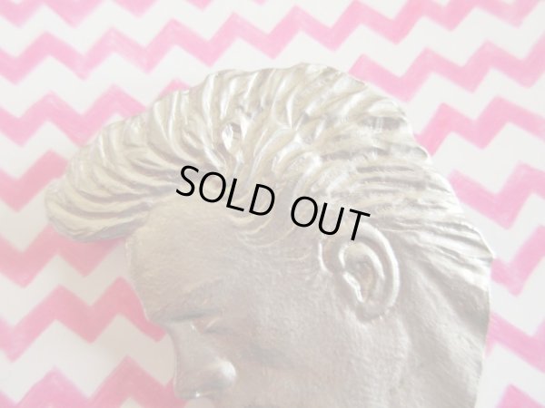 画像4: 【再入荷】未使用*リーゼントのロカビリーブローチ