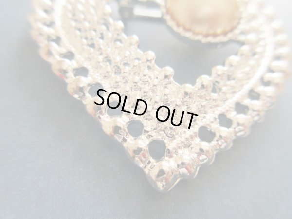 画像5: 未使用*インパクトハートのブローチ