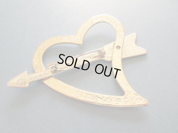 画像8: 【再入荷】未使用*恋しちゃったハートのブローチ