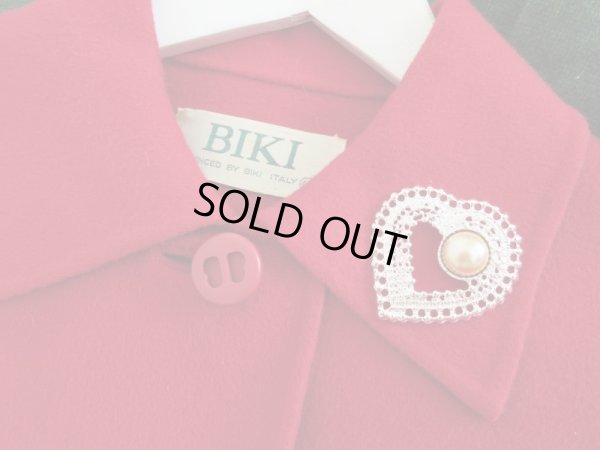 画像4: 未使用*インパクトハートのブローチ