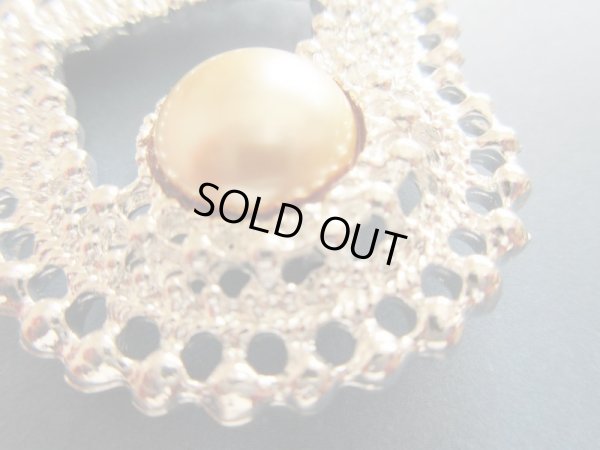 画像6: 未使用*インパクトハートのブローチ