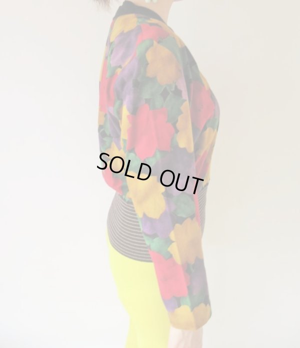 画像4: 華やぎフラワーデザインニット